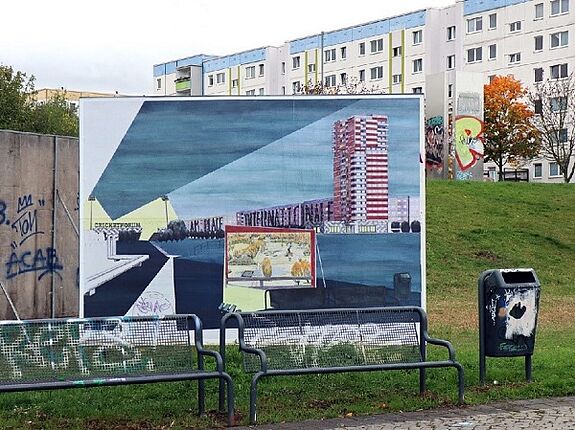 Die Grünfläche des Cottbusser Platzes bietet Platz für viele Ideen. Bild: station urbaner kulturen