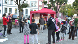 Im Quartier Mariannenplatz wird ein interkulturelles Umweltfest organisiert. Bild: QM Mariannenplatz