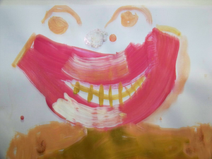 Ein fröhliches Porträt aus dem Projekt „kindermagistrale“.