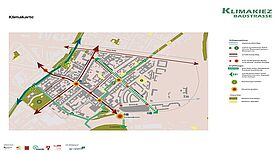 Klimakarte des Quartiers Badstraße. Bild: QM Badstraße