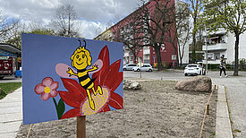 Große Pflanzenaktionen im ganzen Kiez. (Foto: Bettina Walther)
