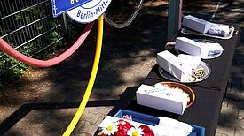 Alles ist bereit für die feierliche Siegerehrung. (Bild: S.T.E.R.N. GmbH)