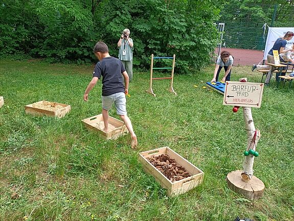 Beim Sportfest im QM-Gebiet Gropiusstadt-Nord gab es vielfältige Angebote zum Ausprobieren. (Bild: Gropiusstadt Nord)