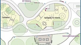 Ein Ausschnitt aus den Bauplänen für den Boulevard Kastanienallee. Bild: QM Boulevard Kastanienallee