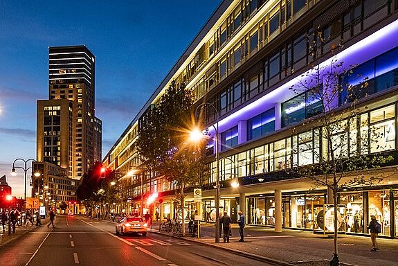 Budapester Straße / Breitscheidplatz in der City West. Foto: Till Budde