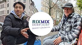 Perspektiven aus Rixdorf: Anwohnerinnen und Anwohner sind aufgerufen, ihre Geschichte zu erzählen. (Bild: stadt.menschen.berlin)