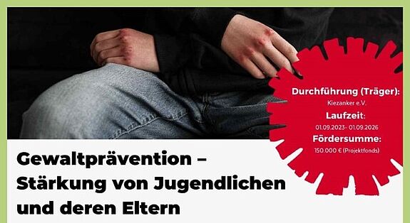 Das Projekt „Gewaltprävention – Stärkung von Jugendlichen und deren Eltern“ richtet sich mit einer Vielzahl von Angeboten an die Jugendlichen vor Ort. (Bild: QM Rollbergsiedlung)