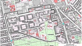 Mit Umfragen konnten Bedarfe im QM-Gebiet Rollbergsiedlung ermittelt werden, die im neuen IHEK 2022 berücksichtigt werden. (Bild: QM Rollbergsiedlung)