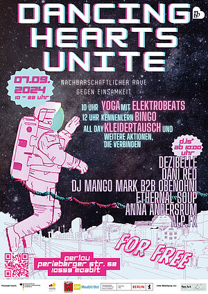 Plakat Hearts United © Partopreno