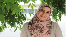 Abeer Shihabi ist die pädagogische Leiterin des Elterntreffs. Quelle: Karolin Korthase
