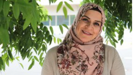 Abeer Shihabi ist die pädagogische Leiterin des Elterntreffs. Quelle: Karolin Korthase