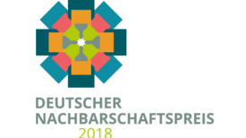  Logo Deutscher Nachbarschaftspreis. Bild: nebenan.de-Stiftung 