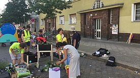 Grüner, sicherer und barrierefreier soll der Soldiner Kiez werden: An Ideen für das neue Integrierte Handlungs- und Entwicklungskonzept (IHEK) des Quartiers mangelt es nicht. (QM Soldiner Straße)