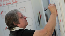 Die Meinung der Bewohnerschaft fließt direkt in die Arbeit des Quartiersmanagements ein. Foto: Alexander Schippel