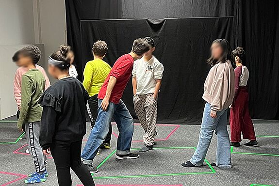 Beim Improvisieren konnten die Kinder ihrer Fantasie freien Lauf lassen. (Bild: QM Germaniagarten)