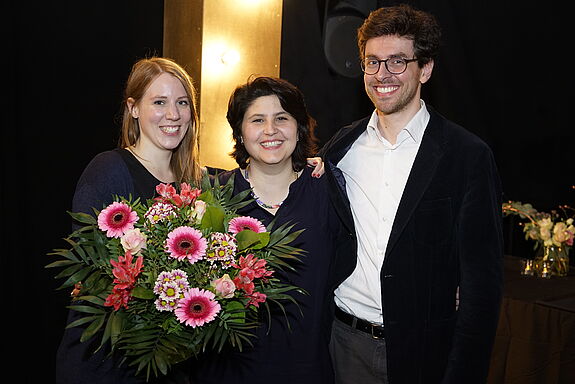 Das verabschiedete QM-Team des Wrangelkiezes. Foto: Sabine Münch.