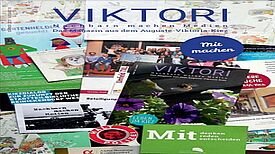 Die neue Ausgabe VIKTORI informiert über viele Möglichkeiten, sich  im Kiez einzusetzen. (Bild: QM Auguste-Viktoria-Allee)