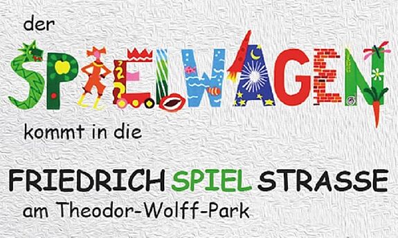 Das vom QM geförderte Spielmobil bietet allerlei Angebote zum Spielen. (Bild: QM Mehringplatz)