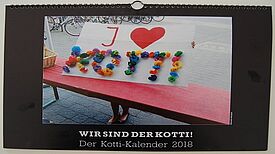 Deckblatt des Kotti-Kalenders 2018. Foto: QM Zentrum Kreuzberg