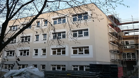 Außenansicht der Pusteblume-Grundschule
