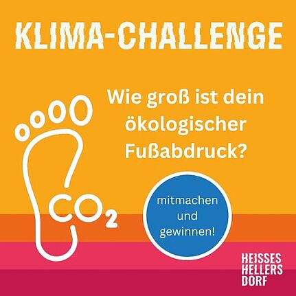Die Challenges machen auf wichtige Themen zum Klimaschutz im eigenen Alltag aufmerksam.Zu gewinnen gibt es eine Klimabox im Wert von je 50 Euro. (Bild: QM Alte Hellersdorfer Straße)