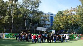 Die Klix-Arena soll erneuert werden. Foto: QM Auguste-Viktoria-Allee
