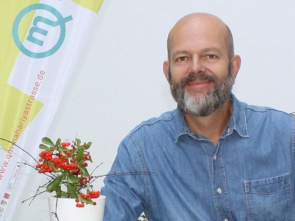 Gerald Backhaus begleitet die Arbeit des QMs als Kiezreporter seit dem Jahr 2021 und seit Herbst 2023 auch als Filmemacher. (Bild: Gerald Backhaus)