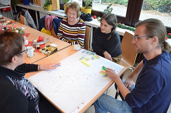 Am 18. Dezember 2019 fanden die ersten Gespräche zum neuen Leitsystem statt. Mit dabei war der Projektträger. 