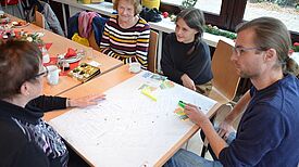 Am 18. Dezember 2019 fanden die ersten Gespräche zum neuen Leitsystem statt. Mit dabei war der Projektträger. 