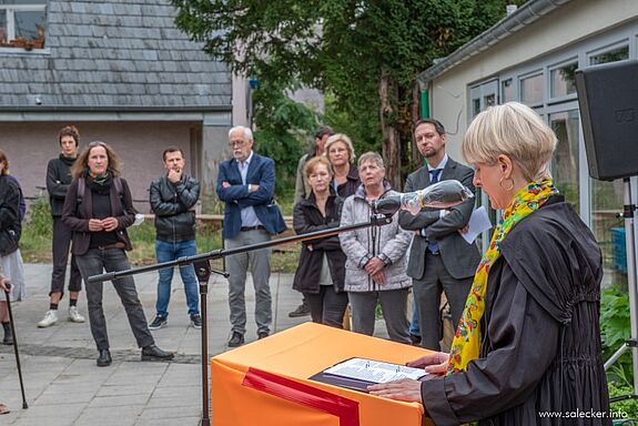 Die neue Kita Samariter in der evangelischen Zuflucht-und-Jeremia-Kirchengemeinde wird feierlich eingeweiht. (Bild: Ralf Salecker)