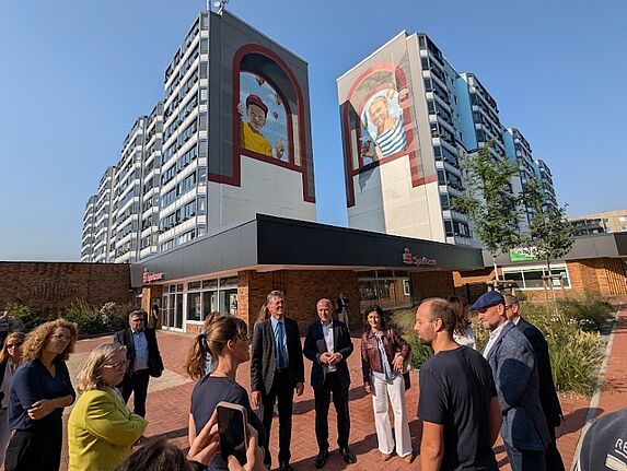 Das QM-Gebiet Kosmosviertel wird durch die Aktionen und Projekte des Quartiersmanagements kontinuierlich positiv geprägt. (Bild: Joachim Schmidt)