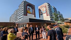 Das QM-Gebiet Kosmosviertel wird durch die Aktionen und Projekte des Quartiersmanagements kontinuierlich positiv geprägt. (Bild: Joachim Schmidt)