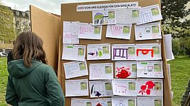 Die Kinder hatten viele kreative Ideen für die Gestaltung der Spielplätze. (Bild: QM Rixdorf)