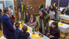 Das neue Elterncafé: Platz für Austausch und Elternarbeit.  Foto: QM Falkenhagener Feld West