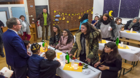 Das neue Elterncafé: Platz für Austausch und Elternarbeit.  Foto: QM Falkenhagener Feld West