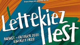 In diesem Jahr heißt es Ende August wieder „Der Lettekiez liest!“. Bereits zum 11. Mal in Folge findet das Lesefestival bei freiem Eintritt statt. Bild: Stadtmuster GbR