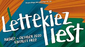 In diesem Jahr heißt es Ende August wieder „Der Lettekiez liest!“. Bereits zum 11. Mal in Folge findet das Lesefestival bei freiem Eintritt statt. Bild: Stadtmuster GbR