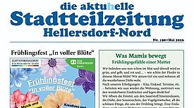 Die Titelseite der aktuhellen Nr. 190 widmet sich dem Frühlingsfest „in voller Blüte“. 