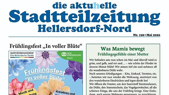Die Titelseite der aktuhellen Nr. 190 widmet sich dem Frühlingsfest „in voller Blüte“. 