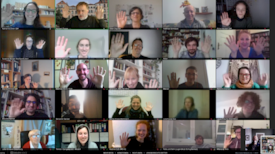 Die erste Kiezwerkstatt dieses Jahr fand online statt. (Foto: Gerald Backhaus)