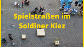 Ein Fahrparcours soll auf den Spielstraßen wieder viele verschiedene Aktivitäten bereithalten. (Bild: QM Soldiner Straße)