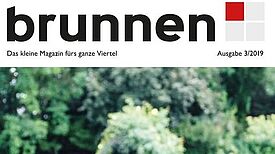 Ausschnitt des Titelblatts der neuen „brunnnen“-Ausgabe. Bild: QM Brunnenstraße