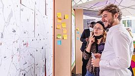 Die App „Urban Mind“ soll dabei helfen, Daten zu Stress- und Wohlfühlorten in Berlin zu sammeln. (Bild: David von Becker)