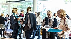 Austausch auf der Fachtagung. Foto: Martin Christopher Welker