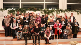 Lob und Dank für die Engagierten aus dem Quartier Ganghoferstraße. Bild: QM Ganghoferstraße 