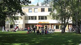 Der Familiengarten Kluckstraße  Bild: QM Magdeburger Platz/KH 