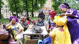 Beim Fest der Religionsgemeinschaften 2018. Foto: Kadriye Karci