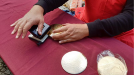 Die Freiluftausstellung in der Weißen Siedlung stand ganz unter dem Motto „Du bist das Gold“. Foto: QM Weiße Siedlung