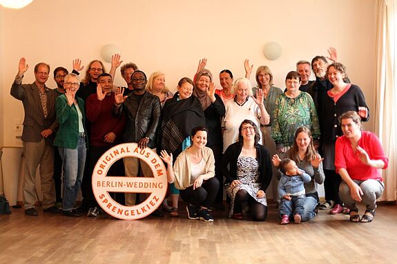 Der Quartiersrat Sparrplatz feiert nach 15 Jahren Abschied Bild: QM Sparrplatz / Johannes Hayner 