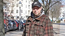 Sven Dittricht ist Quartiersrat im QM Pankstraße. (Bild: QM Pankstraße)